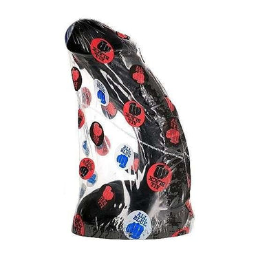Dildo All Black Medio Morbido e Flessibile per Piacere Versatile